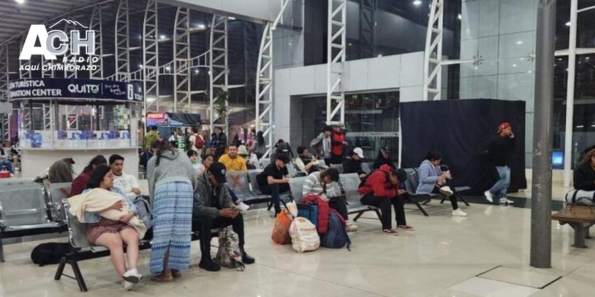 Chofer ebrio pretendía viajar con 30 pasajeros desde la Terminal de Quitumbe